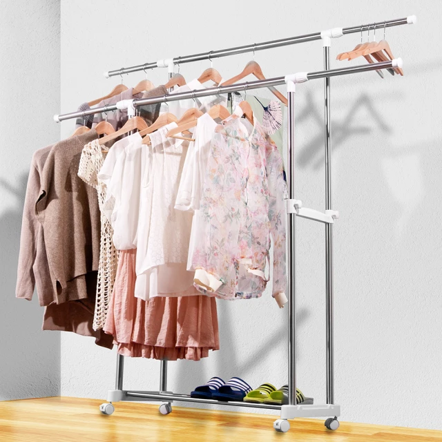 【晴天媽咪】四層收納堆疊籃-附滑輪(兩色可選) 歷史價格詳細信息