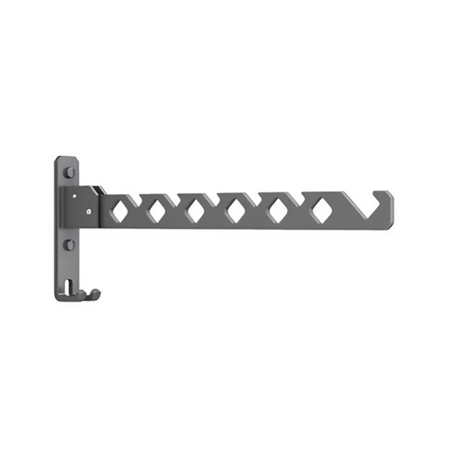 摺疊晾衣架壁掛免打孔化妝室陽臺曬衣服室內晾衣桿浴室隱形掛衣架 歷史價格詳細信息