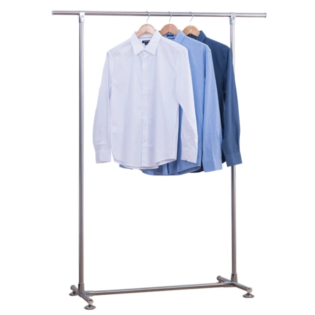 【雙手萬能】單桿不鏽鋼三層置物曬衣架(附滾輪) 歷史價格詳細信息