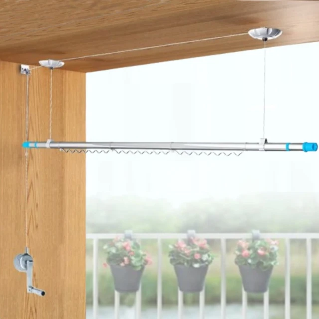 【單桿式升降曬衣架】CB007-1 （含桿）手搖式升降曬衣架 歷史價格詳細信息