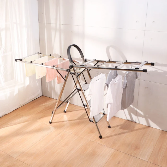 多功能梯形衣帽架 簡易竹子掛衣架 落地立式晾衣架 掛包架 鞋架 置物架 歷史價格詳細信息