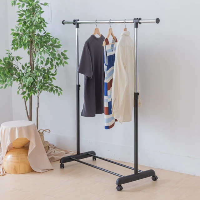 【尊爵家Monarch】台灣製伸縮底座款單桿移動式曬衣架/25mm加粗鐵管 伸縮衣架 吊衣架 收納架 掛衣架 歷史價格詳細信息