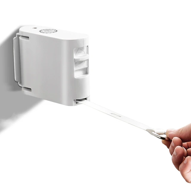 隱形晾衣繩免打孔家用陽臺壁掛式晾曬神器多功能室內可伸縮曬衣繩 歷史價格詳細信息