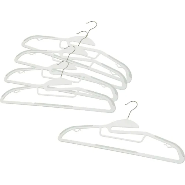 【NITORI 宜得利家居】男士用防滑衣架 LM01 W45 WH 5入(防滑衣架 衣架 男士 LM01) 歷史價格詳細信息