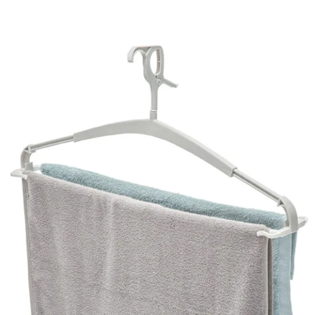 【NITORI 宜得利家居】伸縮式浴巾衣架 2P LGY/WH(浴巾架 伸縮式) 歷史價格詳細信息