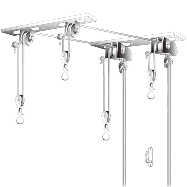 【雙手萬能】二桿式不鏽鋼昇降晾衣架(附2支三米曬衣桿) 歷史價格詳細信息