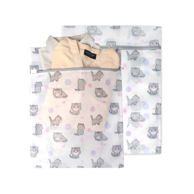 《艾克思》療癒貓細密網內衣清洗袋_2入 歷史價格詳細信息