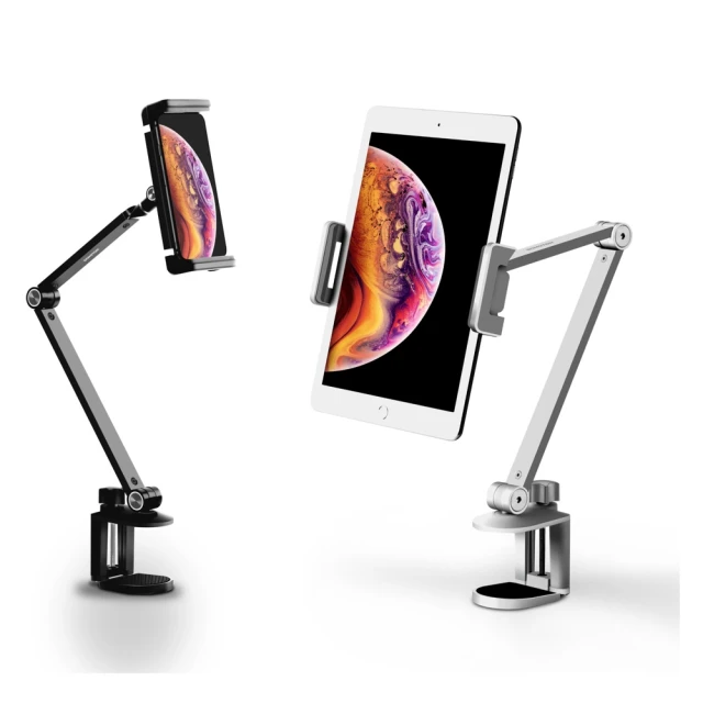 4-13吋 桌面支架 iPad Pro11/12.9 iPhone 鋁合金 手機支架 平板支架 超穩 多角度 直播 上課 歷史價格詳細信息