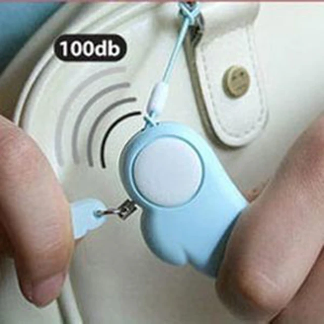 PS MALL天使翅膀造型兒童女子隨身安全保護防狼警報器 手機吊飾 1入(顏色隨機出貨) 歷史價格詳細信息