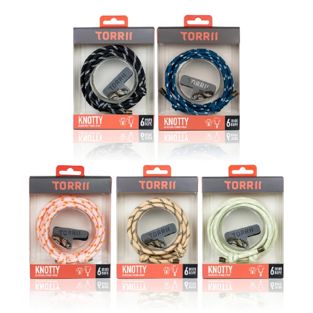 【TORRII】Knotty 山系風格編織手機掛繩 6mm(通用款/夾片) 歷史價格詳細信息