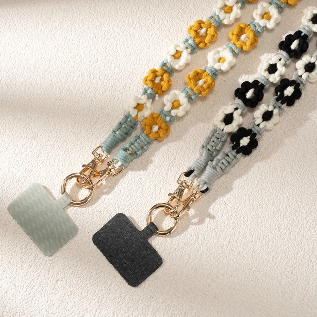 花花手機繩 手作編織花繩 成品 ReTweet 雙扣 手機繩 手機挂繩 波希米亞 手機夾片 硅膠掛繩 掛繩 手機配件 歷史價格詳細信息