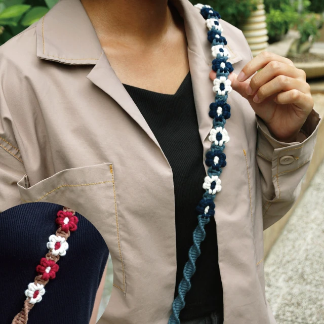 【完全計時】可愛小花朵朵螺旋手機背繩(藍/紅)  附夾片 蘋果 三星 小米通用款 歷史價格詳細信息