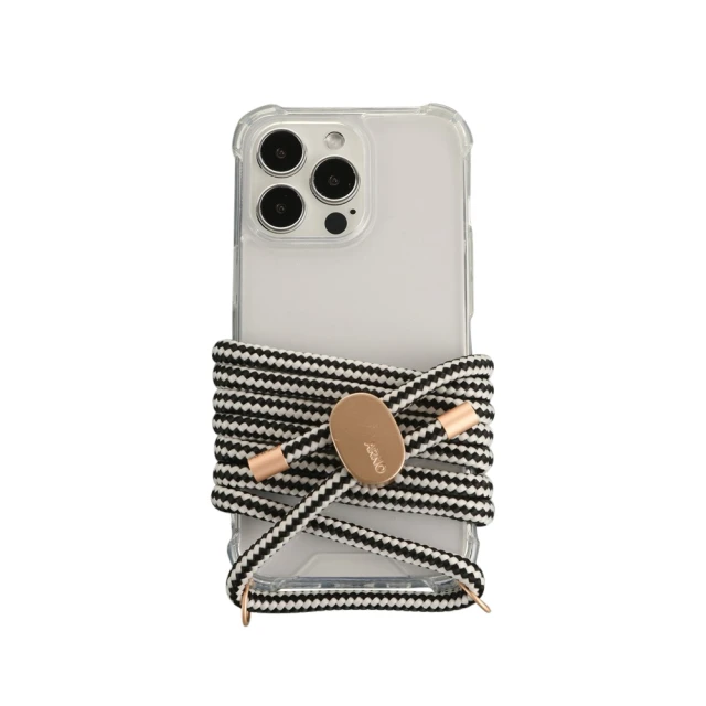 【韓國ARNO】iPhone13系列BASIC甜蜜橘SweetTangerine透明手機殼+背帶150cm組合可調節 歷史價格詳細信息