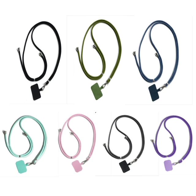 Apple/安卓通用 手機掛繩夾片免打孔 編織掛繩 斜背吊繩  掛繩  頸掛繩 背帶 歷史價格詳細信息