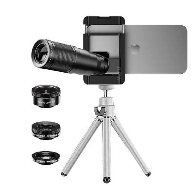 手機長焦鏡頭22倍望遠鏡演唱會拍攝神器釣魚看票外接手機鏡頭 歷史價格詳細信息