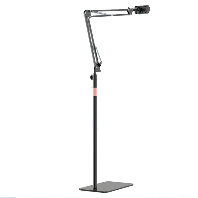 【架霸】急速降溫 制冷散熱風扇可伸縮手機落地立架/直播/遊戲 黑 歷史價格詳細信息