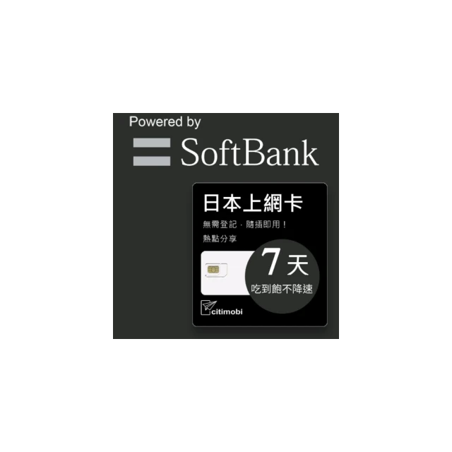 【citimobi】日本上網卡-7天吃到飽(不限流量) 歷史價格詳細信息