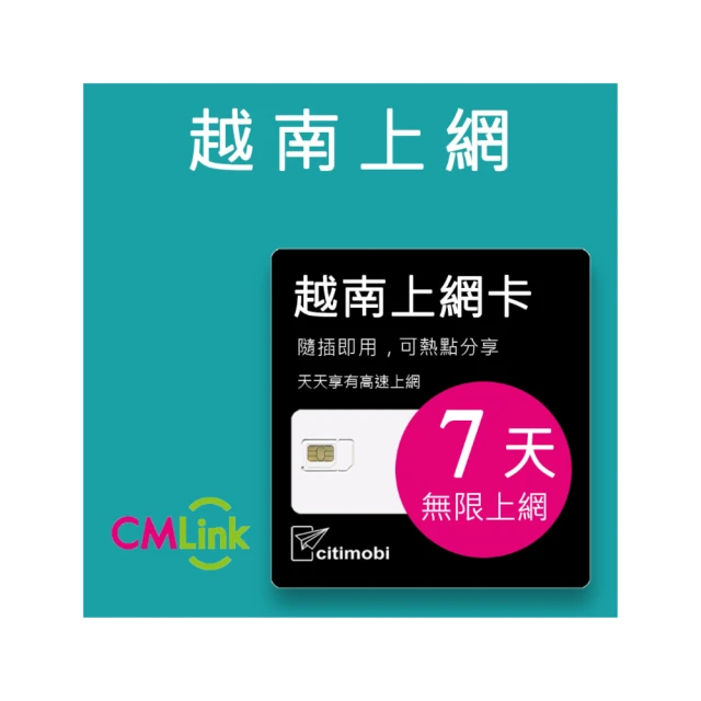 【citimobi】越南上網卡 - 10天吃到飽(2GB/日高速流量) 歷史價格詳細信息