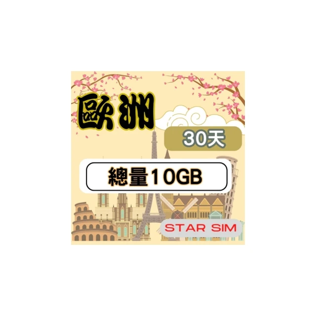 【星光卡-歐洲上網卡30天12GB】 歷史價格詳細信息