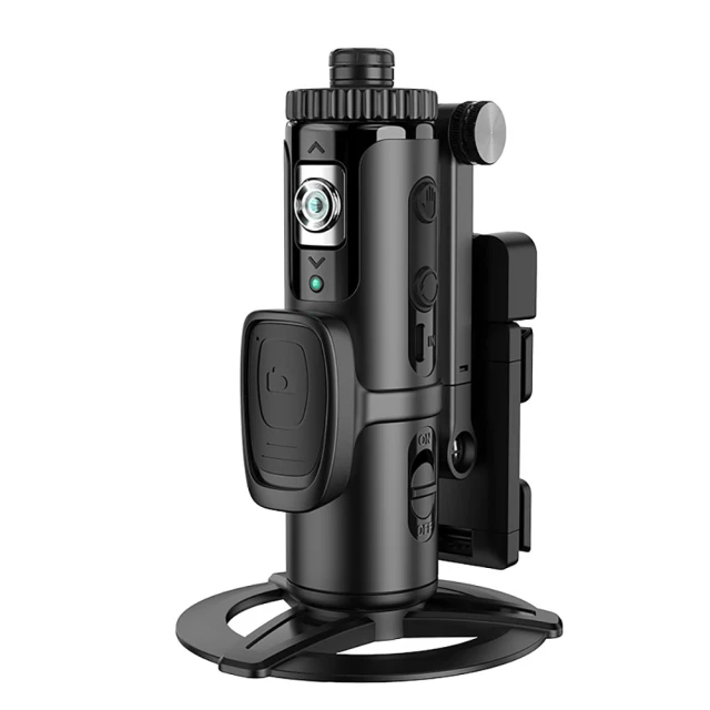 疊品人臉跟蹤手機雲臺跟拍神器拍照補光燈支架手機自拍杆 歷史價格詳細信息