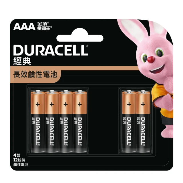 Duracell金頂鹼性電池 4號 AAA 8+4入袋裝 歷史價格詳細信息