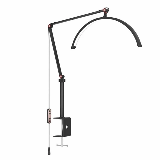 桌面美容燈半月美甲檯燈白色美甲照明燈爆款美容院燈  露天市集  全臺最大的網路購物市集 歷史價格詳細信息