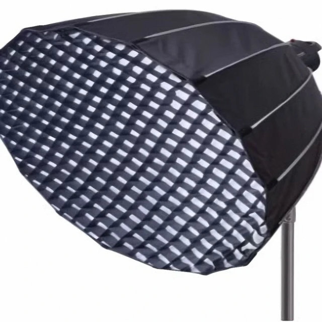快裝深拋柔光箱保榮90cm格柵柔光罩攝影深口拋物線網格補光燈燈罩 歷史價格詳細信息