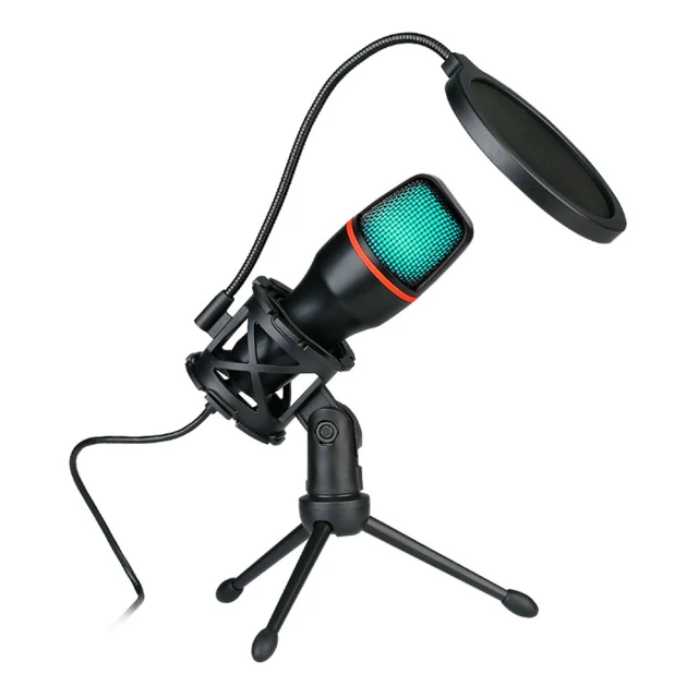 電容RGB桌面麥克風 適用 USB電腦麥克風 桌上型麥克風 歷史價格詳細信息
