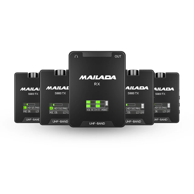 MAILADA S900H (一對六) 領夾式無線麥克風 歷史價格詳細信息