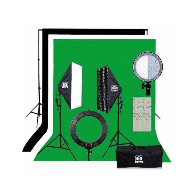 LED環形補光燈組 現貨 臺灣公司貨 攝影補光 三色調光 打光燈 攝影燈 歷史價格詳細信息