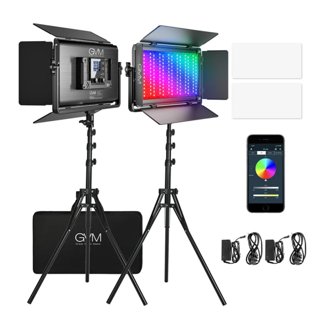 GVM 50SM RGB雙面平板燈(雙燈套組) 歷史價格詳細信息