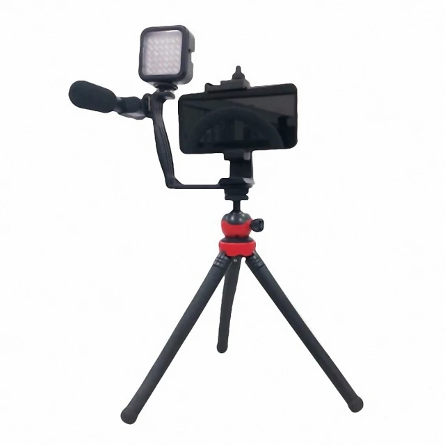 環形補光燈攝影套裝 6英寸RGB環形燈大力夾  雲臺雙色溫2850K-6500K 亮度可調 多種RGB模式 歷史價格詳細信息