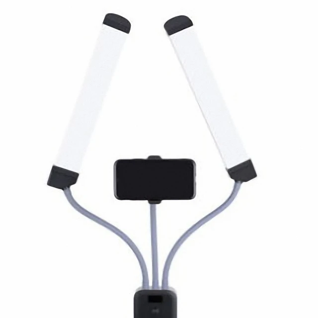 攝影補光燈雙臂燈拍攝美顏燈主播手機自拍打光燈攝影拍照燈 歷史價格詳細信息