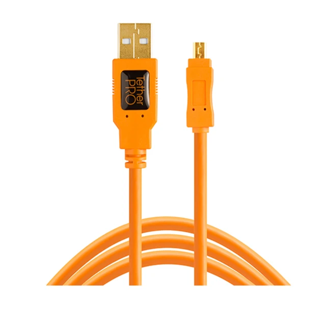 Tether Tools CU8015-ORG USB2.0 轉 Mini B 8Pin 拍攝線 傳輸線 4.6M 歷史價格詳細信息