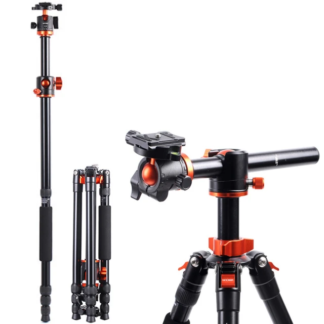 K&F Concept專注者 2段式中央橫柱 4節鋁合金三腳架 (KF09.087V4) 現貨 廠商直送 歷史價格詳細信息