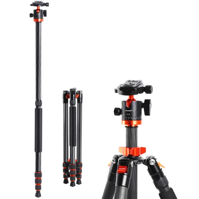 K&F Concept專注者 2段式中央橫柱 4節鋁合金三腳架 (KF09.087V4) 現貨 廠商直送 歷史價格詳細信息