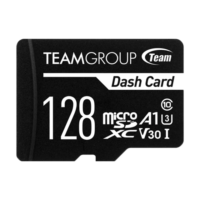 【Team 十銓】128GB DASH microSDXC TF UHS-I U3 V30 A1 C10 記憶卡(行車紀錄器專用) 價格比較,價格查詢,歷史價格詳細信息