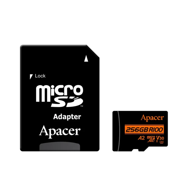 Apacer宇瞻 256GB microSDXC UHS-I U3 A2 V30 記憶卡-2入組 歷史價格詳細信息