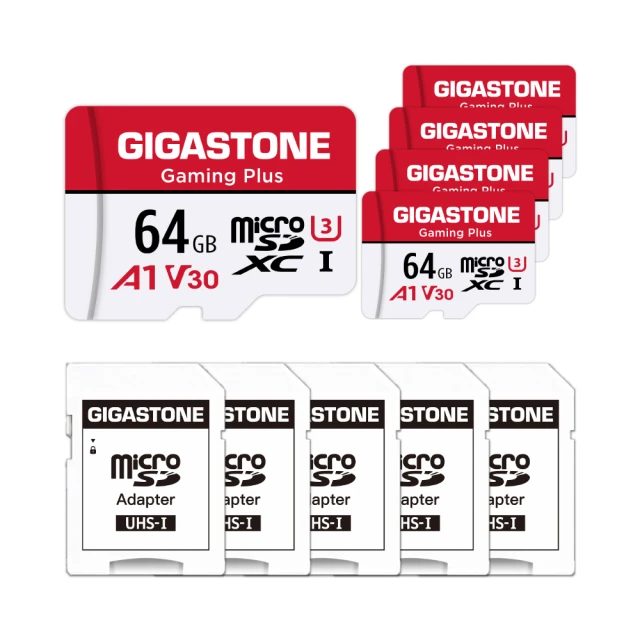 Gigastone 立達 Gaming Plus microSDXC UHS-Ⅰ U3 64GB遊戲專用記憶卡-5入組(64G A1 V30) 歷史價格詳細信息