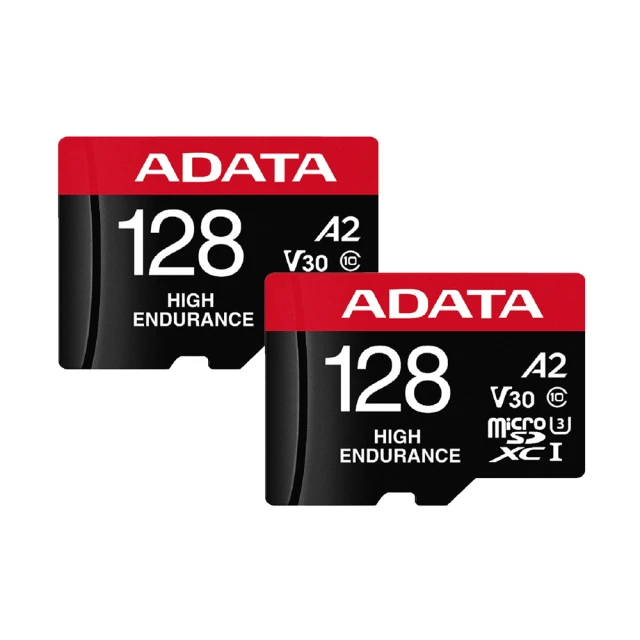 ADATA 威剛 High Endurance microSDXC UHS-I U3 A2 V30 128G 高耐用記憶卡(附轉卡)-2入組 歷史價格詳細信息
