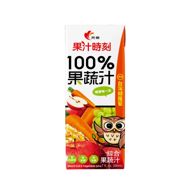 【光泉】果汁時刻-100%蘋果綜合果汁200mlx24瓶/箱 歷史價格詳細信息
