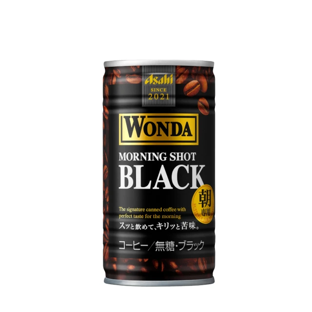 【ASAHI 朝日】WONDA早安黑咖啡 185mlx30入(適合早晨的第一杯咖啡！) 價格比較,價格查詢,歷史價格詳細信息