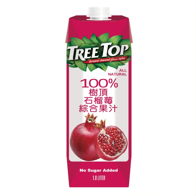 《Treetop》樹頂100%石榴莓綜合果汁300mlx24瓶(玻璃瓶) 歷史價格詳細信息
