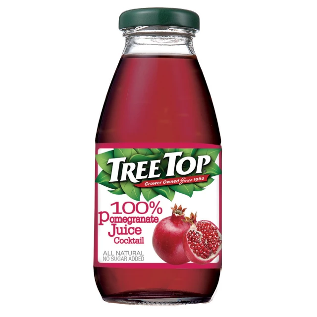 《Treetop》樹頂100%石榴莓綜合果汁300mlx24瓶(玻璃瓶) 歷史價格詳細信息