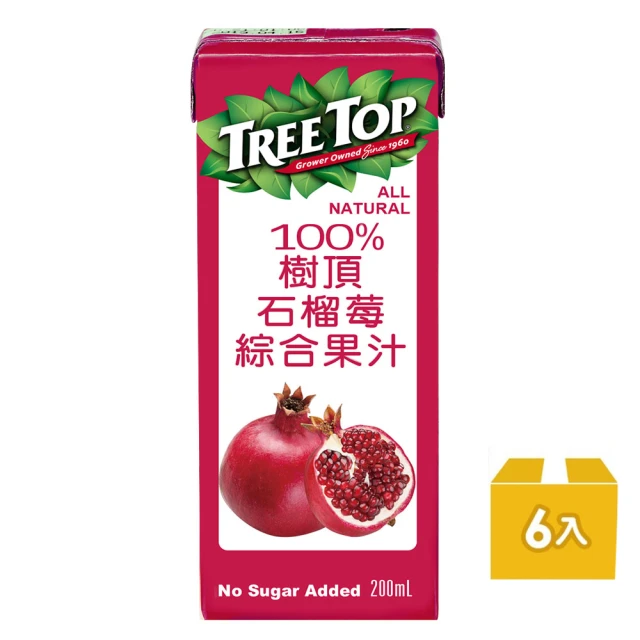 《Treetop》樹頂100%石榴莓綜合果汁300mlx24瓶(玻璃瓶) 歷史價格詳細信息