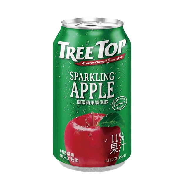 Tree top 樹頂蘋果氣泡飲320ml*6罐入 歷史價格詳細信息
