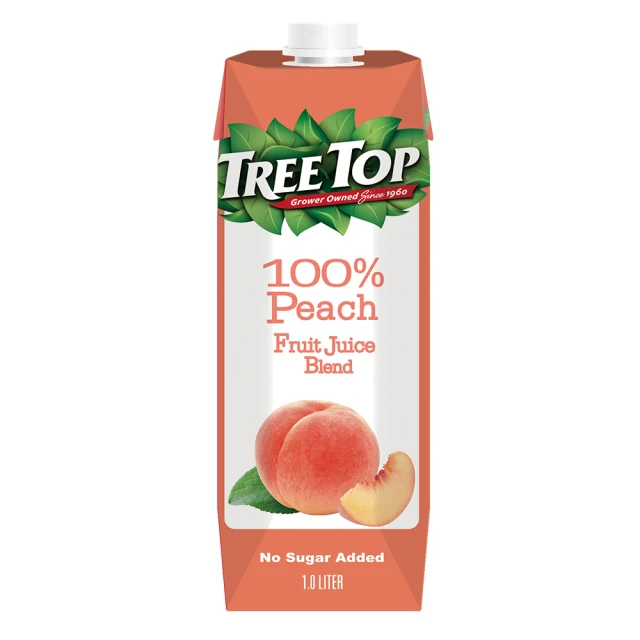 《Treetop》樹頂100%水蜜桃綜合果汁200ml*24入 歷史價格詳細信息