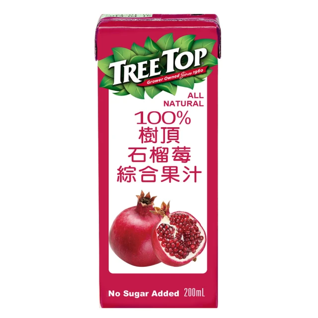 《Treetop》樹頂100%石榴莓綜合果汁300mlx24瓶(玻璃瓶) 歷史價格詳細信息