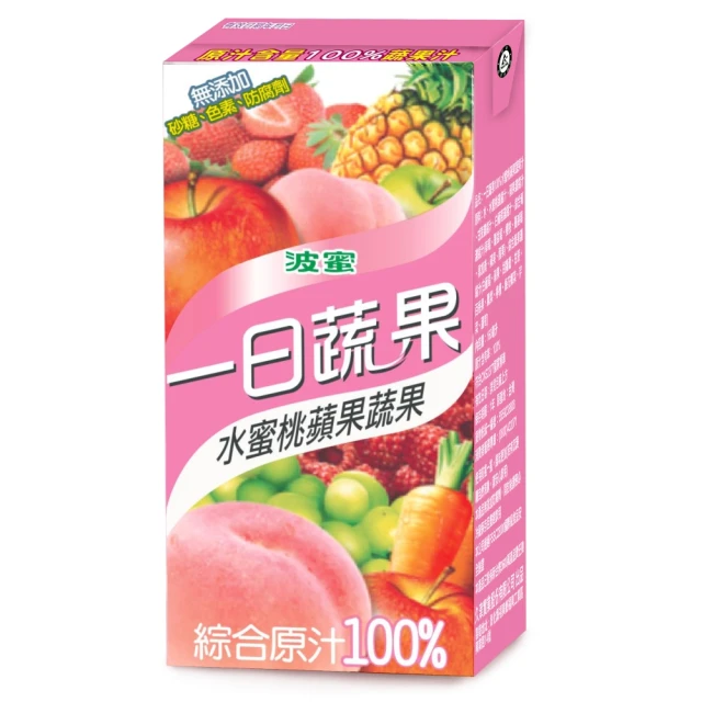 波蜜 一日蔬果100%葡萄蔬果(160mlX6包/組 (TP))[大買家] 歷史價格詳細信息
