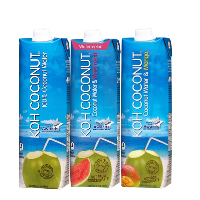 Koh coconut 純椰子汁 泰國酷椰嶼椰子水 1000ml x 6 大瓶裝 包裹專門賣場 限量優惠 歷史價格詳細信息